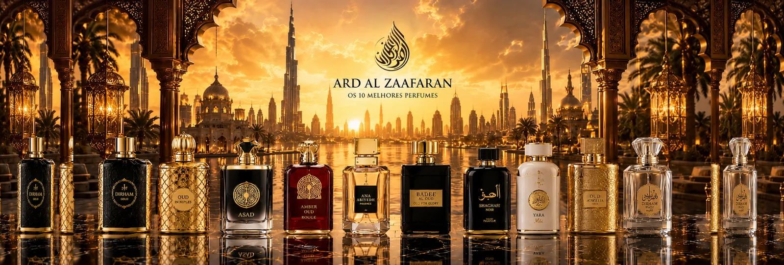 Ard Al Zaafaran — seleção de perfumes árabes