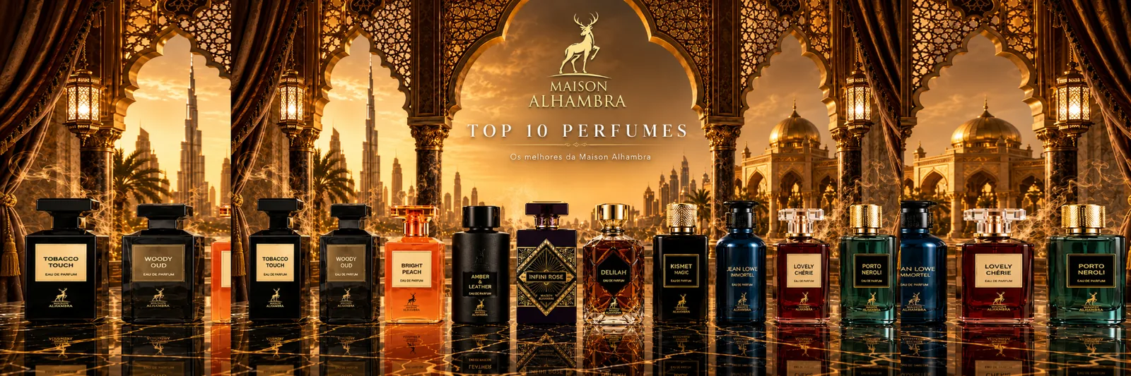 Maison Alhambra — seleção de perfumes árabes